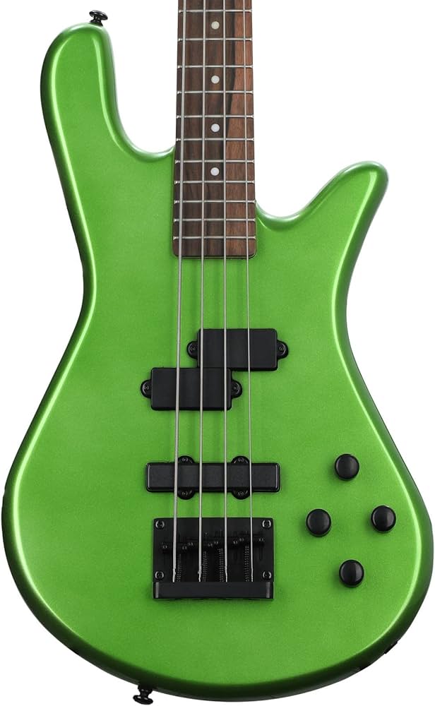Amazon.com: Spector Performer 4 Bass Guitar - Metallic Green